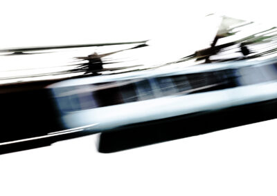 Schwebebahn in ICM Technik by Frank Sonnenberg, Fotograf in Wuppertal