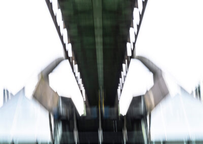Schwebebahn in ICM Technik by Frank Sonnenberg, Fotograf in Wuppertal