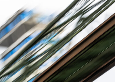Schwebebahn in ICM Technik by Frank Sonnenberg, Fotograf in Wuppertal