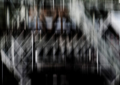 Schwebebahn in ICM Technik by Frank Sonnenberg, Fotograf in Wuppertal