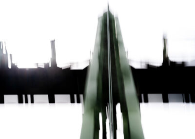 Schwebebahn in ICM Technik by Frank Sonnenberg, Fotograf in Wuppertal